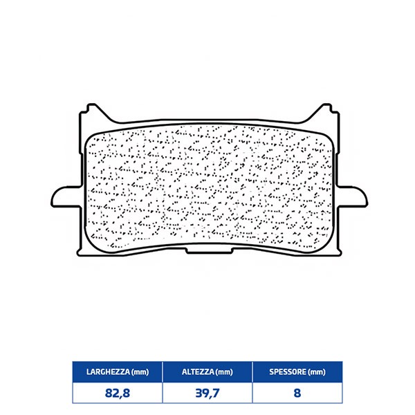 PASTIGLIE FRENO CL BRAKES 3116MSC