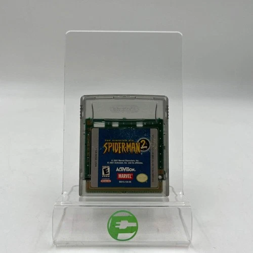 Spiderman 2 The Sinister Six (GameBoy Color, 2001) Cartridge Only