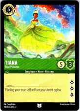 Tiana - True Princess 94/204 Uncommon Rise of the Floodborn Lorcana Near Mint