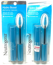 (2) Neutrogena Hydro Boost Plumping Mascara 0.21 oz Ea Sealed 03 - Black / Brown