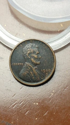 1909 S Lincoln Wheat Cent Penny 1C XF EF                                    W714