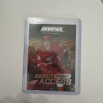 2025-26 Upper Deck Credentials #105 Nate Danielson Debut Ticket #/999
