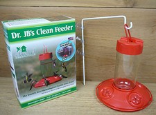 Dr. JB's Window Hanging Clean Hummingbird Feeder Red 16oz Songbird Essentials