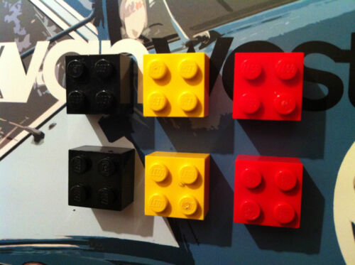 Kitsch Lego Imanes para Negro Rojo | eBay