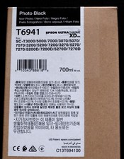 2021 Genuine Epson T6941 T694100 Photo Black Ink SureColor SC-T3000 T5000 T7000