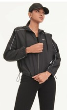 Dkny Sport Colourblock Hooded Windbreaker Jacket size medium 12-14 new with tags
