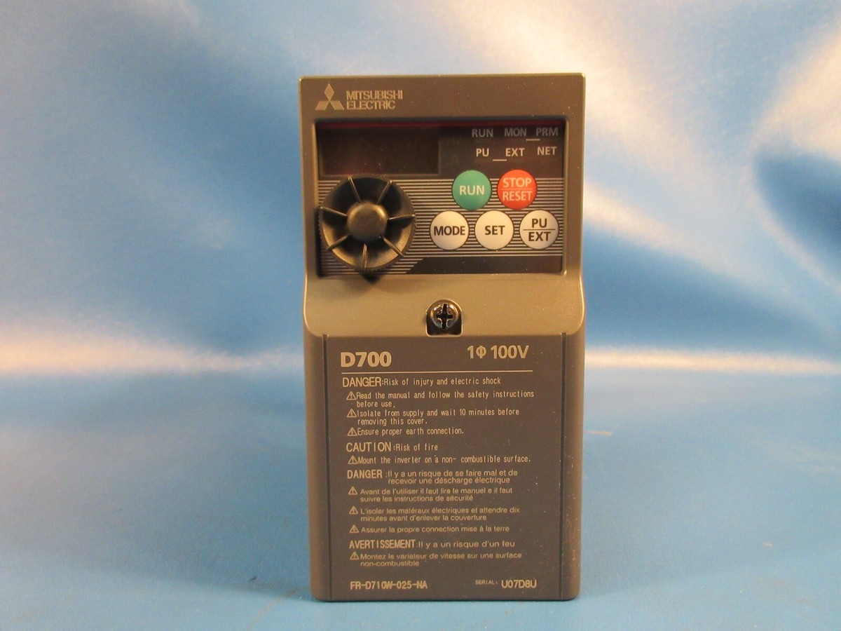 Mitsubishi Electric FR-D710W-025-NA, D700 Variable Speed
