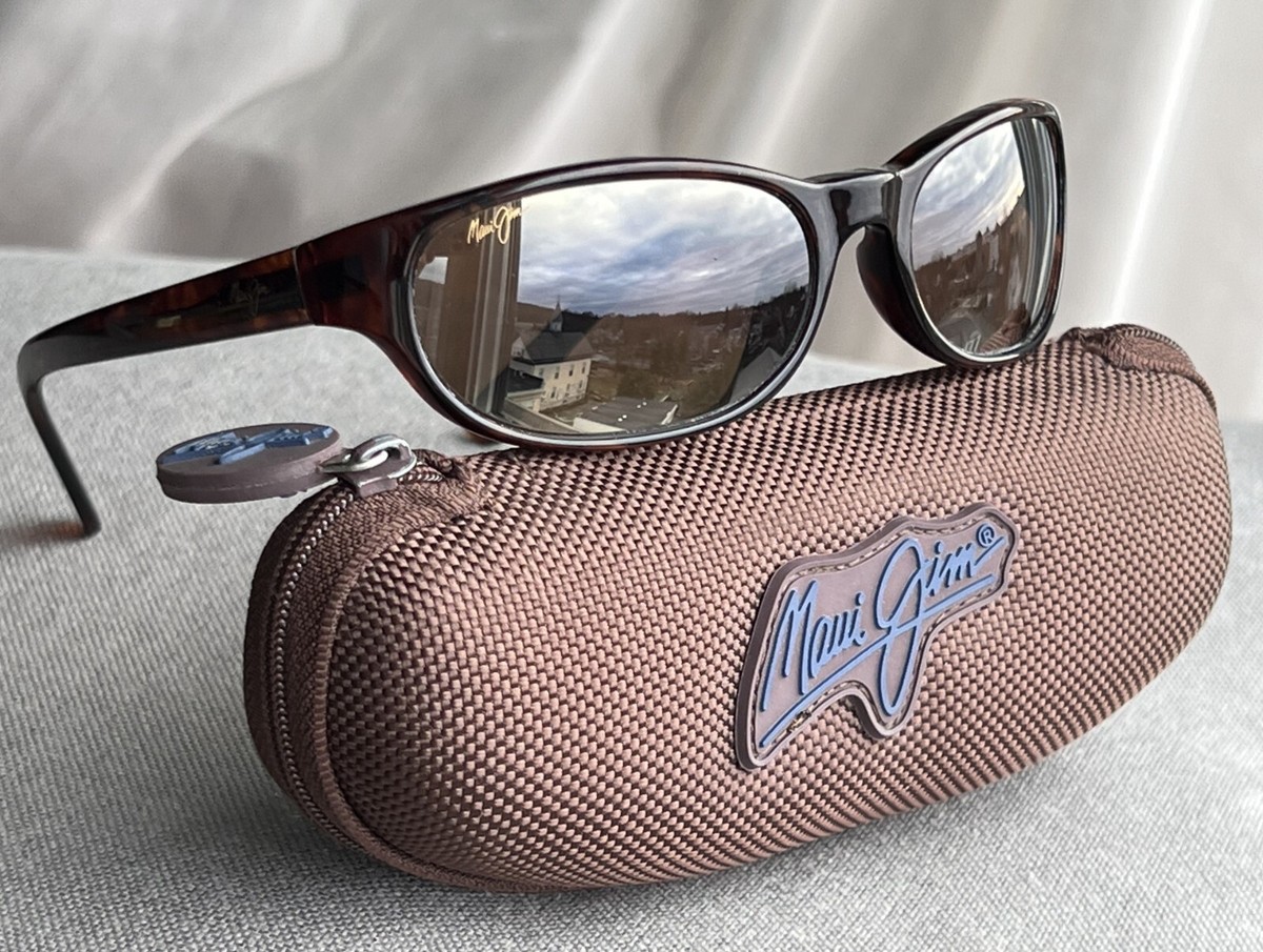 Maui Jim Cyclone MJ 136 10 - Brown Tortoise Frame - HCL 