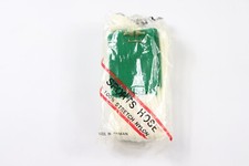 NOS Vintage 80s Sarna Youth Nylon Running Sport Hose Soccer Socks White Green