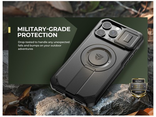 Funda Dexnor para iPhone 16/16 Pro Max resistente a prueba de golpes magnética y cubierta de cámara - Imagen 7 de 156