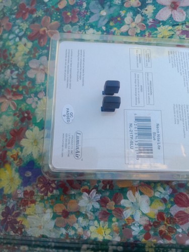 2 Neon Small Night Light Genuine Luminair Blue NL 21 Series 12,000 Hr Lifespan. - Picture 8 of 10