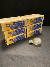 Vintage GE PH/5 PhotoFlash Lamps 1 Package of 4 Lamps