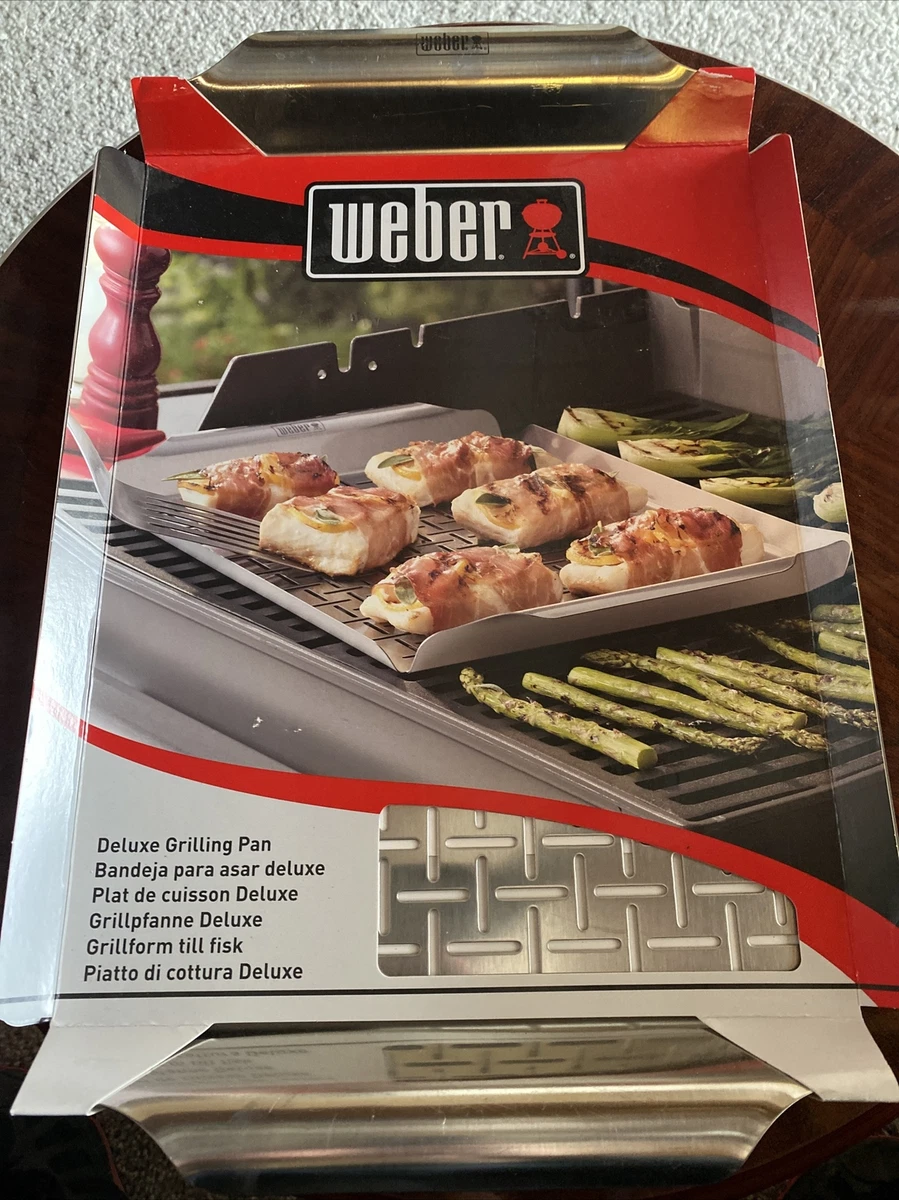 Weber deluxe grilling clearance pan
