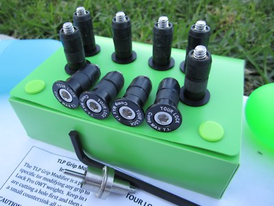 Tour Lock 10-Counter Balance Wt. (Black-14g) for Iron set/Wedge w/Tools &Manual