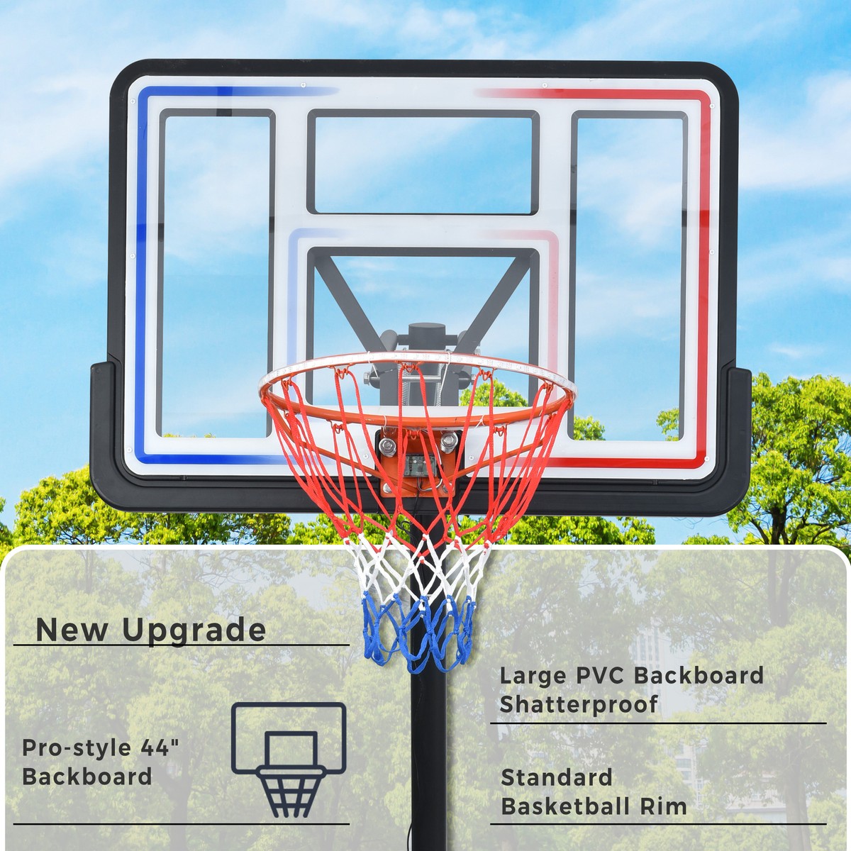 Collegiate Jam Basketball Goal South Texas Sport Court, 42 OFF