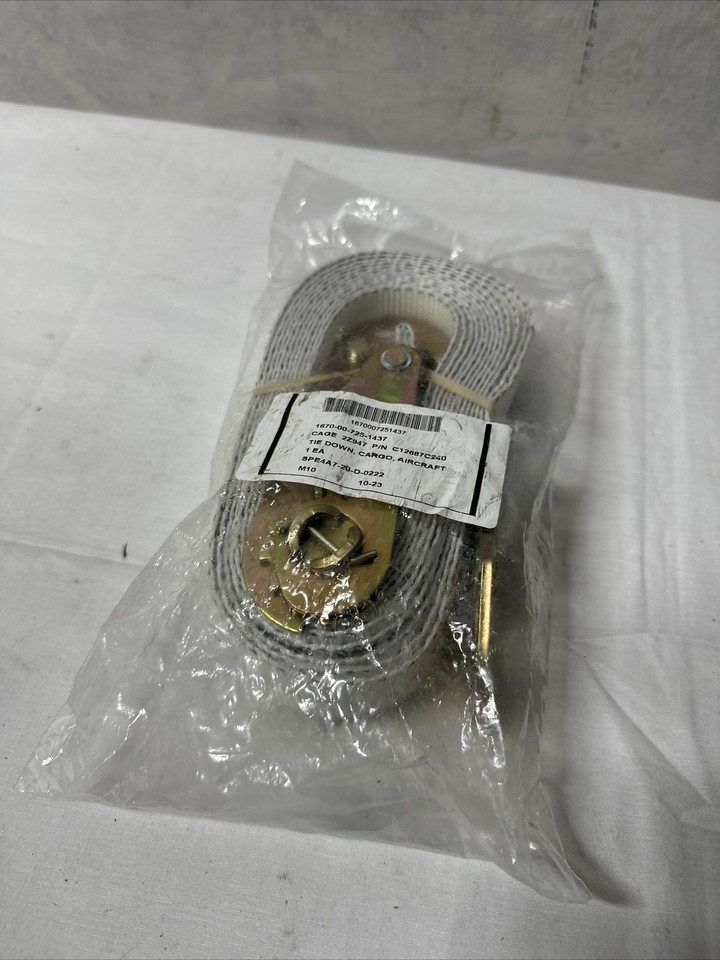 KINEDYNE STRAP TIE DOWN CARGO AIRCRAFT NSN 1670007251437 eBay
