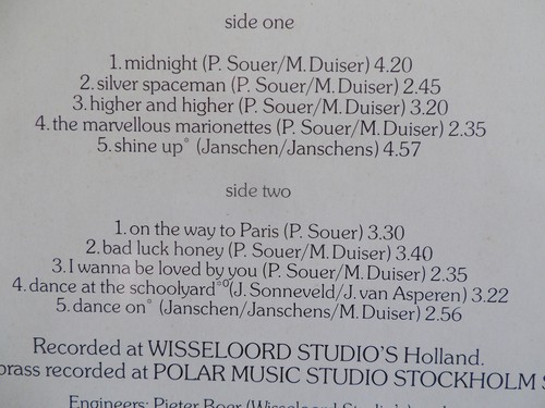 Doris D and the Pins - same Top German Papagayo LP - Imagen 4 de 4