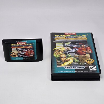 #ad Street Fighter II 2: Special Champion Edition Sega Genesis Case amp; Cartridge $22.95