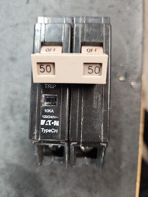  Eaton Cutler Hammer CHF250 CH250 CH250CS 50 Amp 2 Pole 