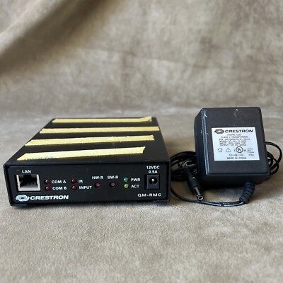 Crestron QM-RMC Room Media Controller w/ AC Adapter - USED - 2