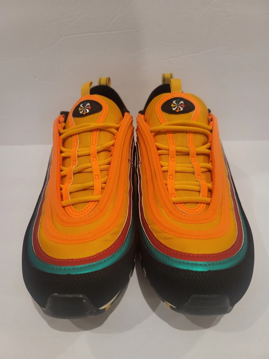 Air max 97 black orange clearance yellow