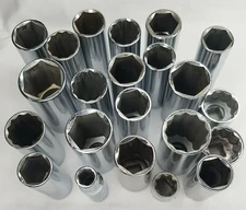 Craftsman 3/8" Drive SAE Sockets Made In USA - Choose the Size