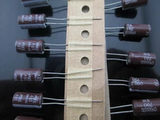 50pcs NCC Nippon Chemi-Con KMG 330mfd 10V 330UF electrolytic Capacitor 6.3*11mm