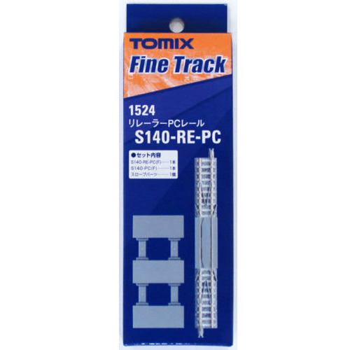 Tomix 1524 Track with Rerailing Device-PC S140-RE-PC (F) - N - Picture 1 of 2