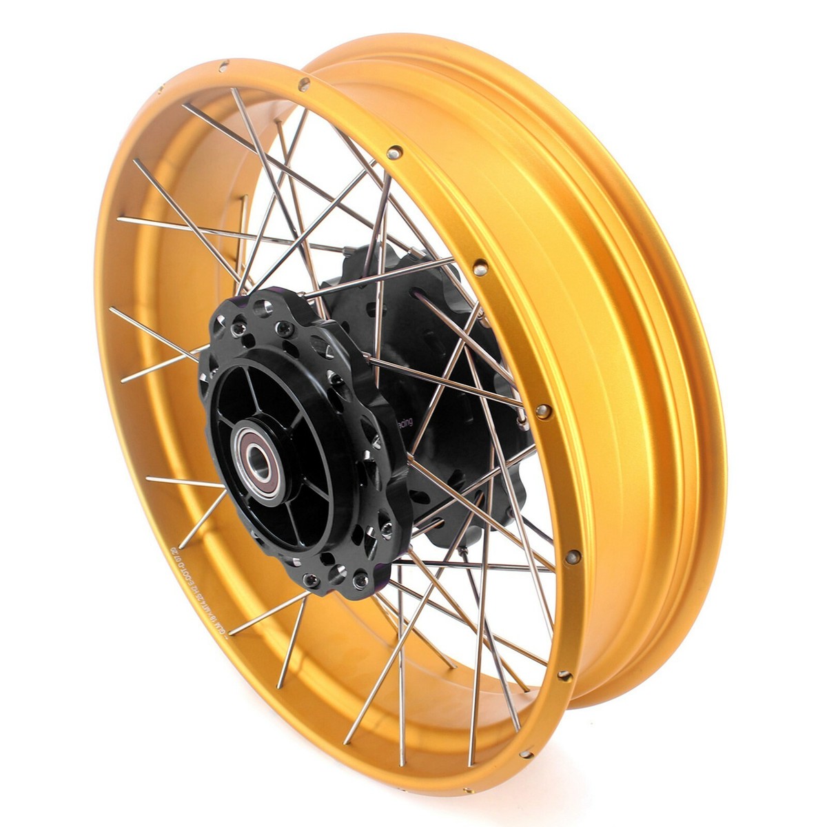 Honda Africa Twin CRF1000L VMX 21/18*4.25 Tubeless Wheels Gold Rim