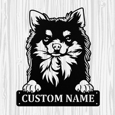 Personalized Chihuahua - NOVI DESIGN Metal Sign, Dog Owner Wall Art, Memorial Gi