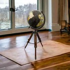 Tabletop World Globe With Nautical Wooden Tripod Decor Antique World Map Globe