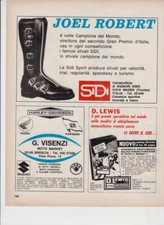 advertising Pubblicità-STIVALI MOTOCROSS SIDI '71--J.ROBERT MOTOCROSS EPOCA