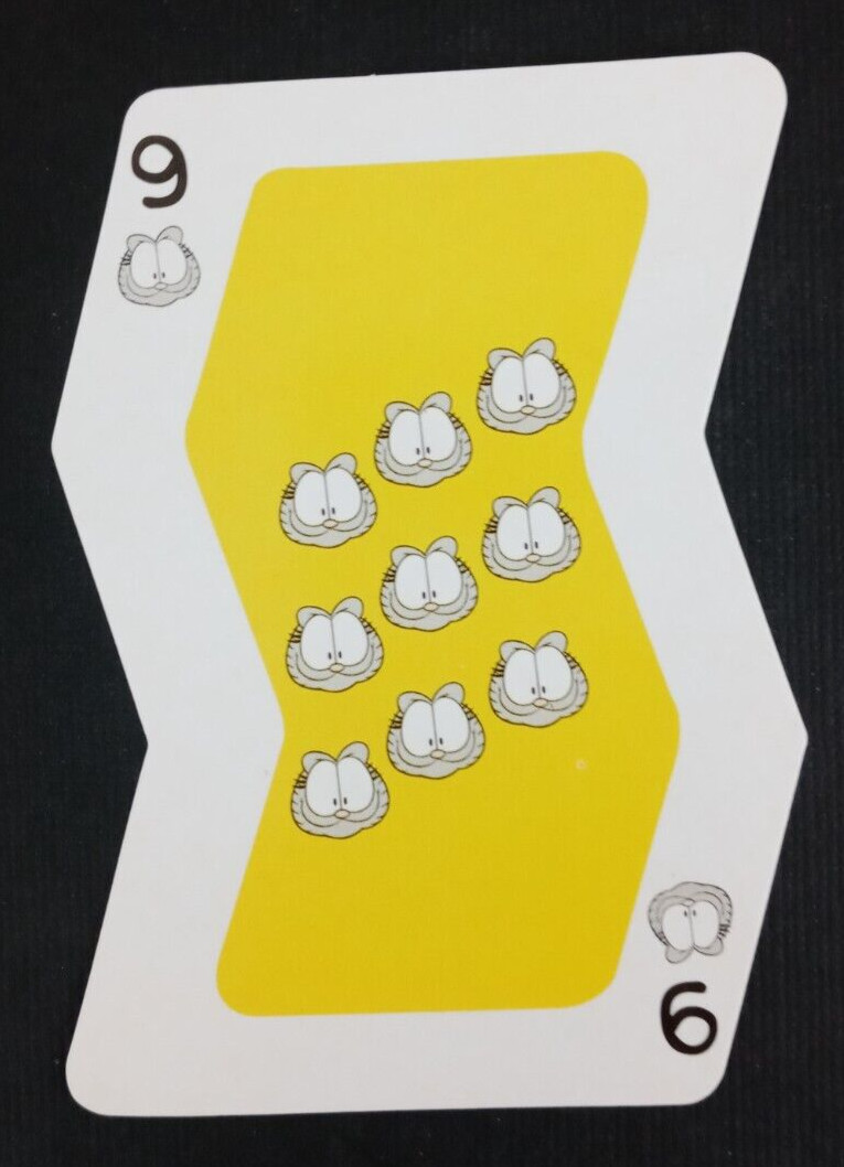 Play By Play Garfield Playing Card 9 Nerma