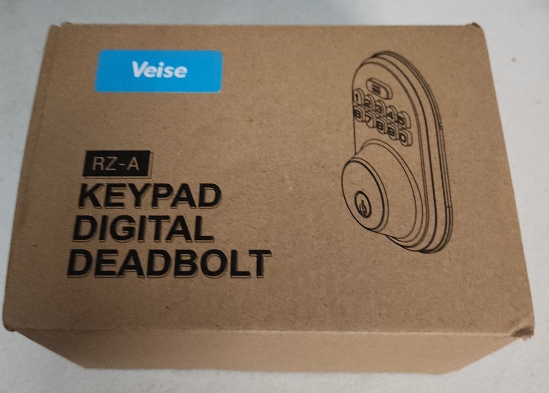 Veise RZ-A Digital Deadbolt Keyless Entry Door Lock in Satin Nickel-image