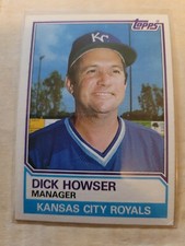 1983 TOPPS DICK HOWSER #96 NM