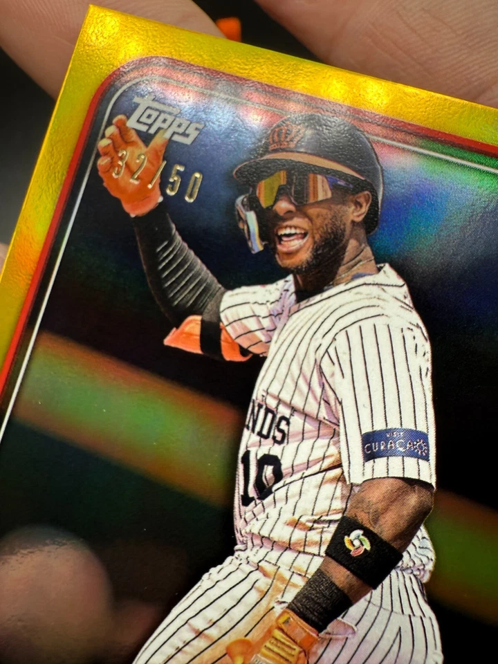 2023 Topps World Baseball Classic - JURICKSON PROFAR #29 - GOLD FOIL /50 - Image 3 of 3