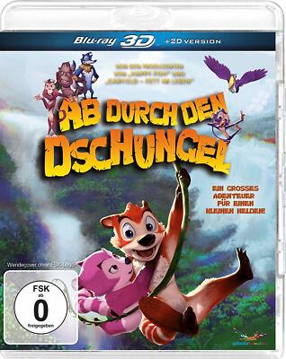 Ab durch den Dschungel (Blu-ray 3D + 2D) NEU OVP