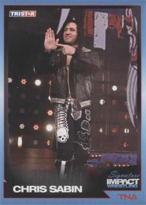 2011 TRISTAR TNA Signature Impact Wrestling - Chris Sabin #42 - 1 of 1