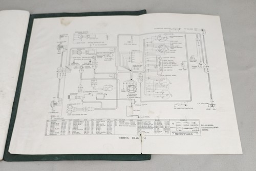 1954 FACTORY ISSUE VAUXHALL WYVERN E OWNER'S HANDBOOK - FOLD OUT WIRING DIAGRAM - Picture 9 of 11