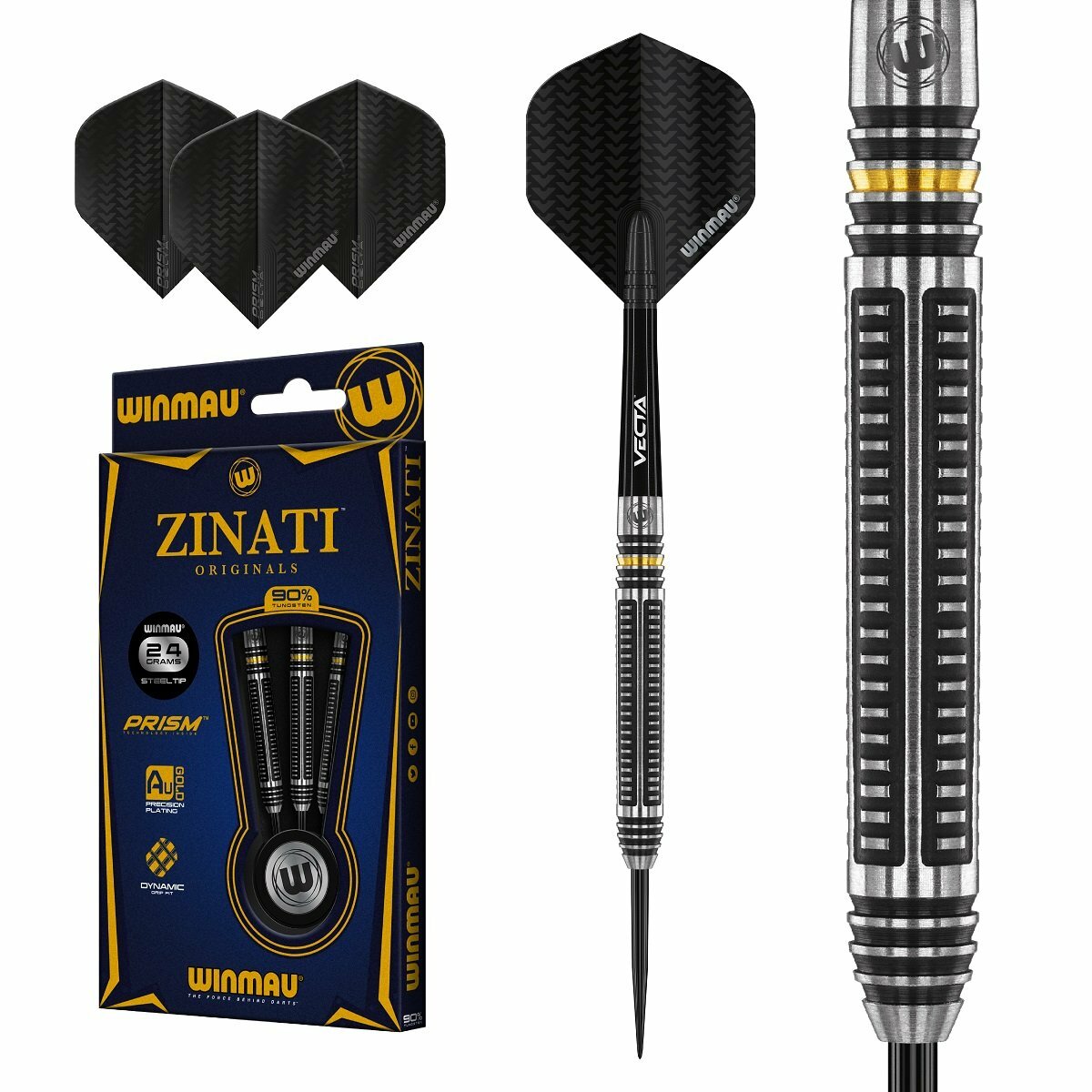 WINMAU ZINATI ORIGINALS ソフトダーツ 22 GRAM WINMAU ZINATI 90% TUNGSTEN STEEL TIP DARTS | eBay
