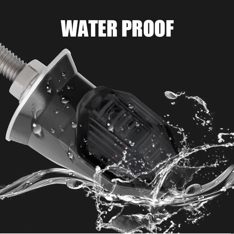 Мини светодиодные мотоциклетные мигалки (2X) - указатели поворота для Suzuki Yamaha - Изображение 4 из 4