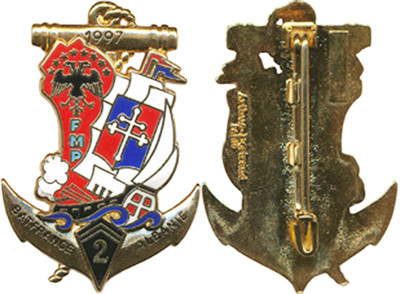 2. R.I.Ma, F.M.P. ALBANIEN, BATFRANCE, 1997, Arthus Bertrand (7557)