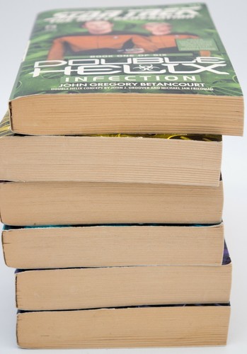 Star Trek The Next Generation Double Helix Books 1-6 Complete Paperback Set - Picture 4 of 5