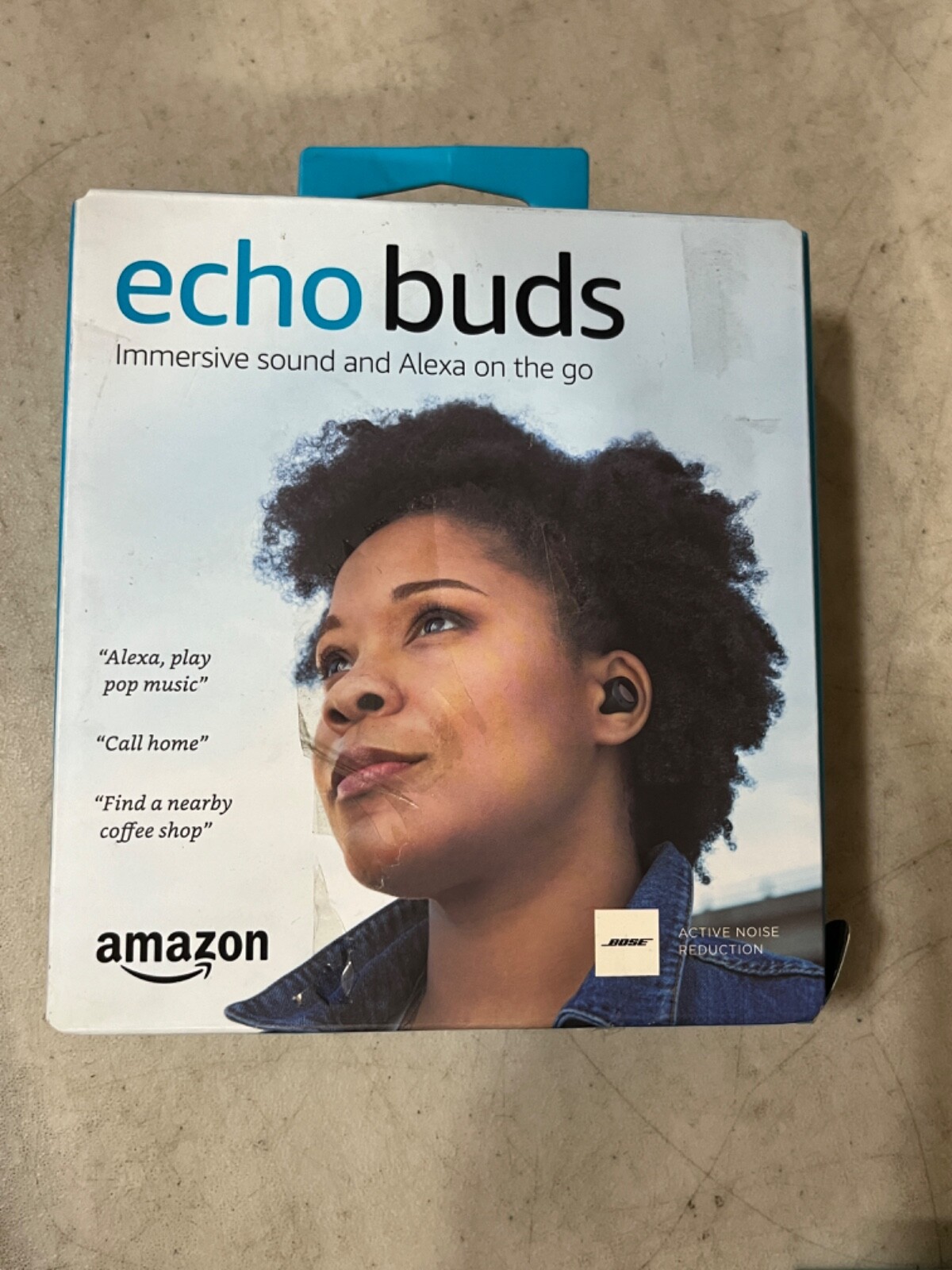 Echo Buds 1st Gen Wireless Earbuds with Bose Noise Cancelling-image