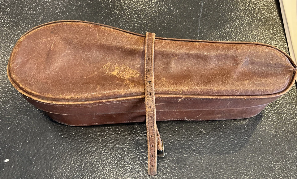 caja collar cuero vintage con 14 collares y piezas de asst Foto 2 de 4