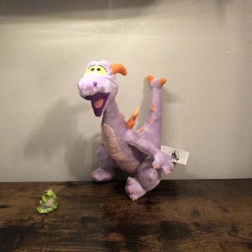 Figment Plush Disney Parks Disneyland World Stuffed Animal Purple Dragon Epcot - Picture 2 of 15