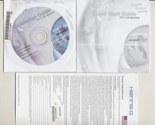 Hanns-G HW Series TFT LCD Monitor Installation Guide CD-ROM & Quick Start Book