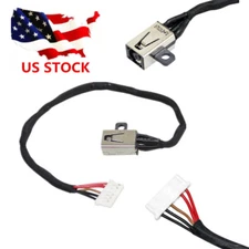 DC POWER JACK w/ CABLE For DELL Inspiron 15 3000 Series Harness Connector