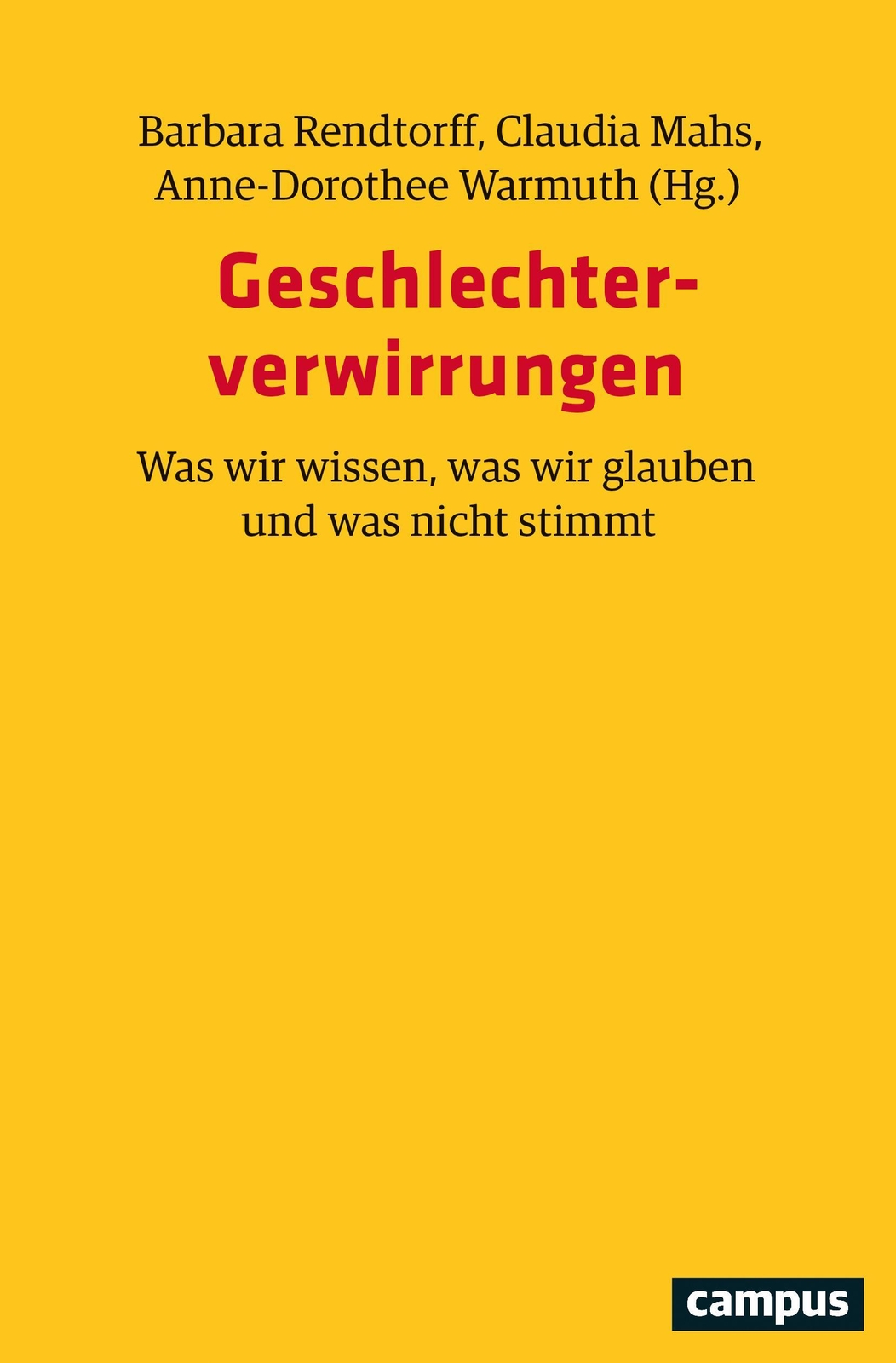Thumbnail - Geschlechterverwirrungen Barbara Rendtorff