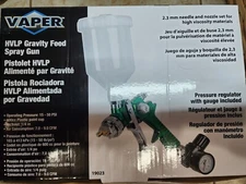 Titan Tool 19023 HVLP Vaper Gravity Feed Spray Gun, 2.3 MM